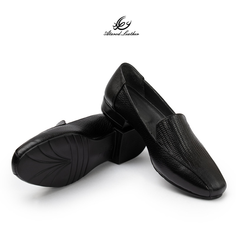 کفش زنانه چرم عطارد مدل چرم طبیعی کد SH341