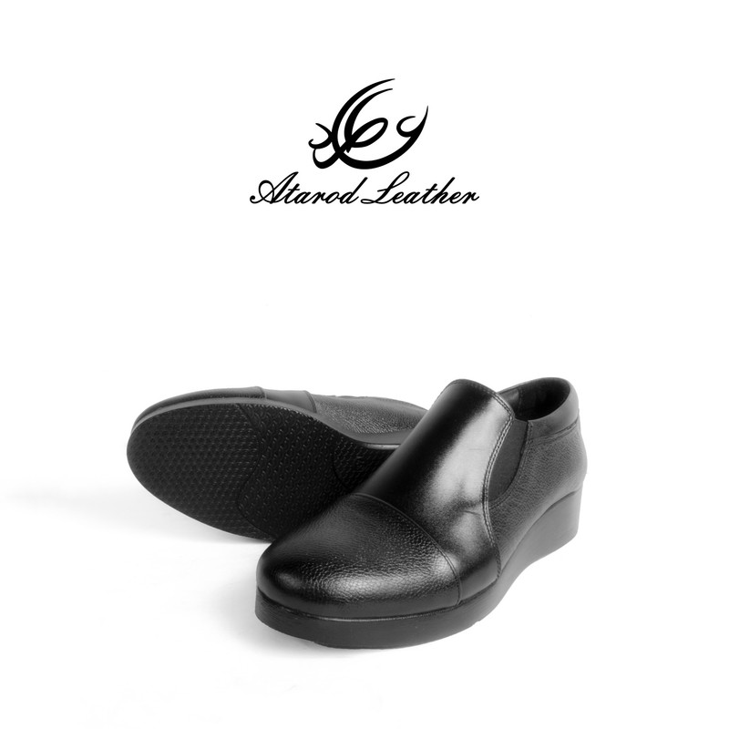کفش طبی زنانه چرم عطارد مدل چرم طبیعی کد SH159