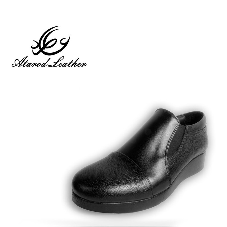 کفش طبی زنانه چرم عطارد مدل چرم طبیعی کد SH159