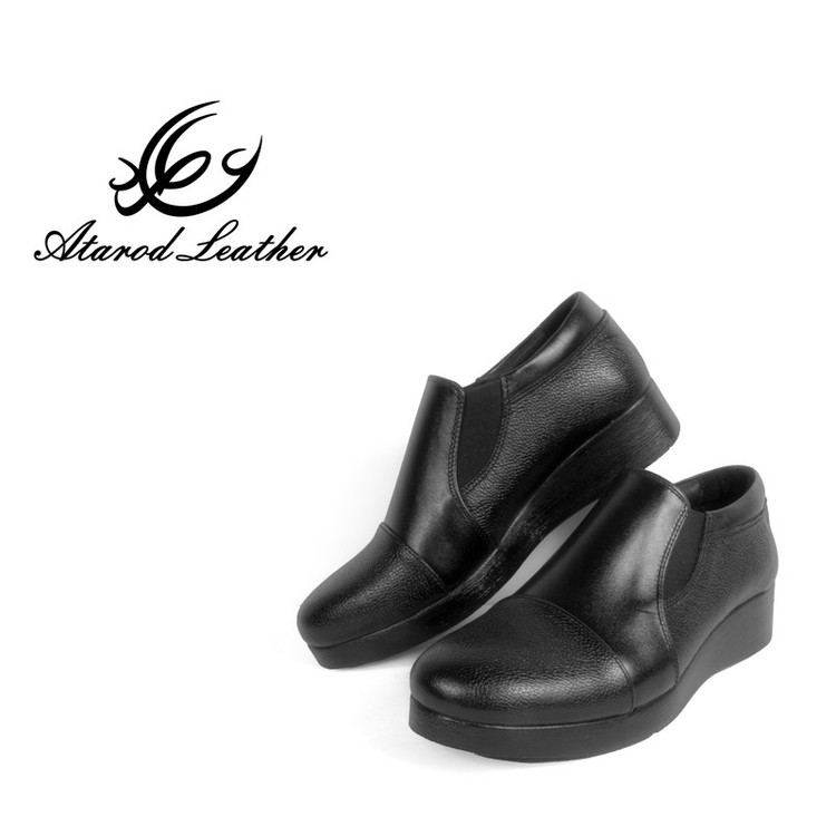 کفش طبی زنانه چرم عطارد مدل چرم طبیعی کد SH159