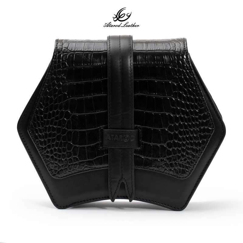 کیف رودوشی زنانه چرم عطارد مدل چرم طبیعی کد K59