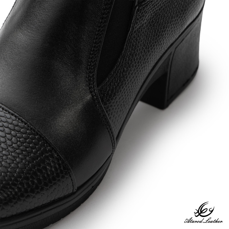 کفش پاشنهدار زنانه چرم عطارد مدل چرم طبیعی کد SH370