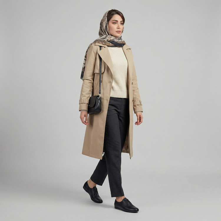 کفش زنانه چرم عطارد مدل SH197