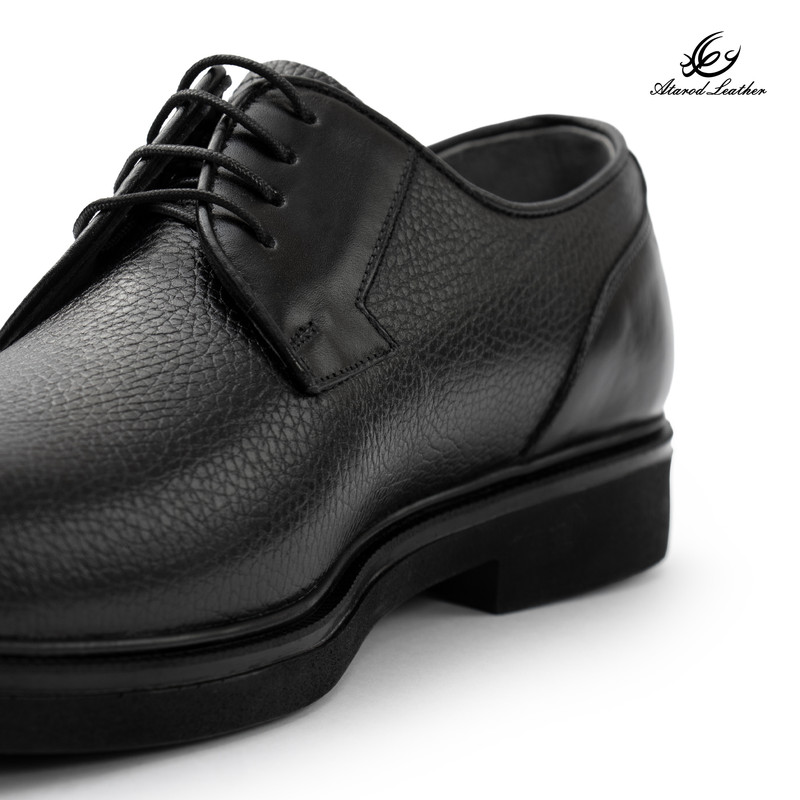 کفش رسمی مردانه چرم عطارد مدل چرم طبیعی کد SH351