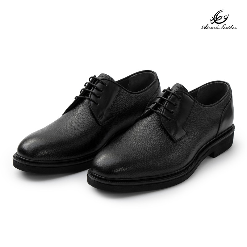 کفش رسمی مردانه چرم عطارد مدل چرم طبیعی کد SH351