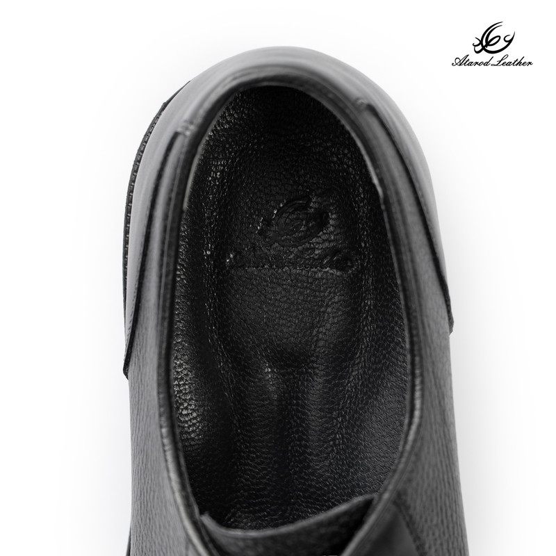 کفش رسمی مردانه چرم عطارد مدل چرم طبیعی کد SH351