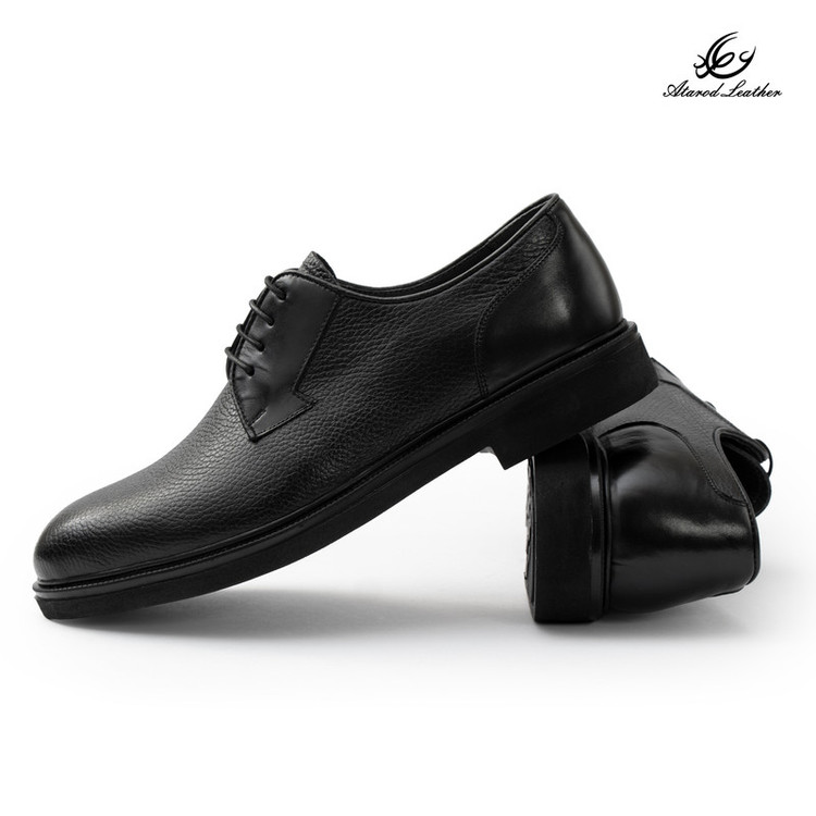 کفش رسمی مردانه چرم عطارد مدل چرم طبیعی کد SH351