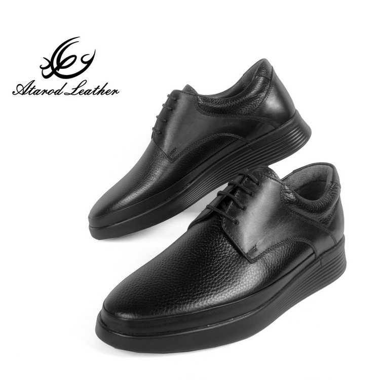 کفش روزمره مردانه چرم عطارد مدل چرم طبیعی کد SH242