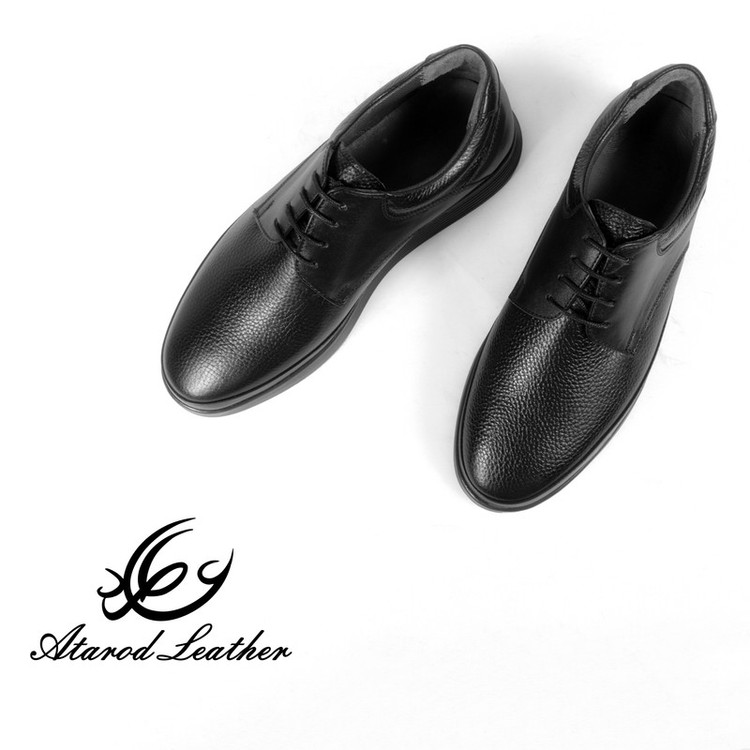 کفش روزمره مردانه چرم عطارد مدل چرم طبیعی کد SH242