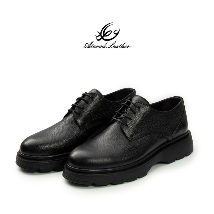 کفش روزمره مردانه چرم عطارد مدل چرم طبیعی کد SH321
