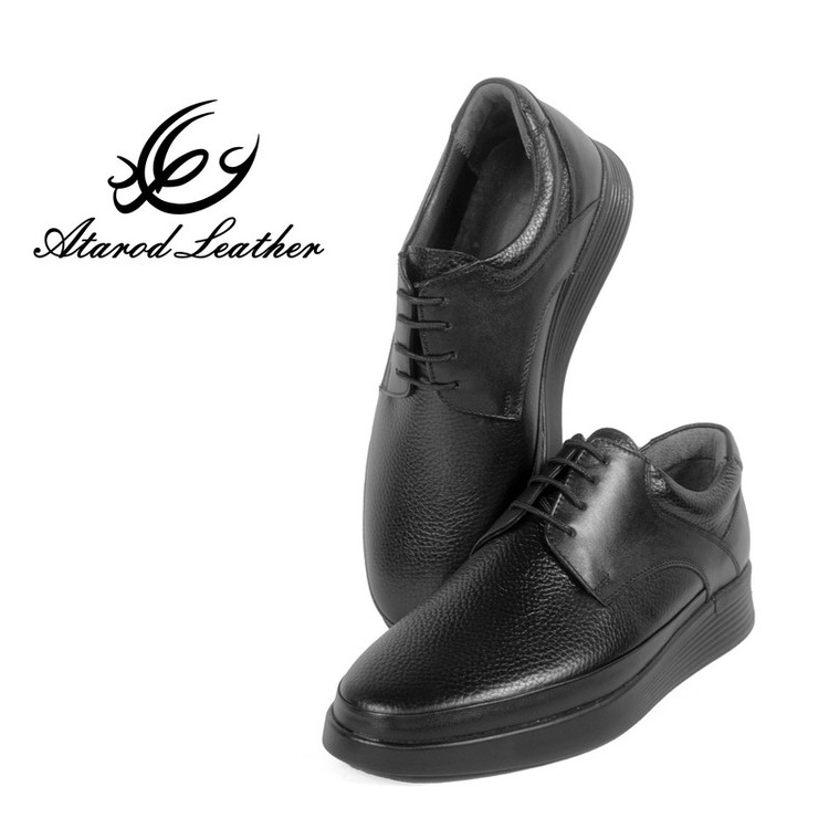 کفش روزمره مردانه چرم عطارد مدل چرم طبیعی کد SH242