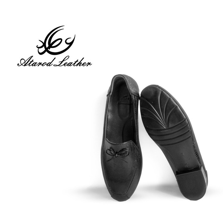 کفش زنانه چرم عطارد مدل چرم طبیعی کد SH186