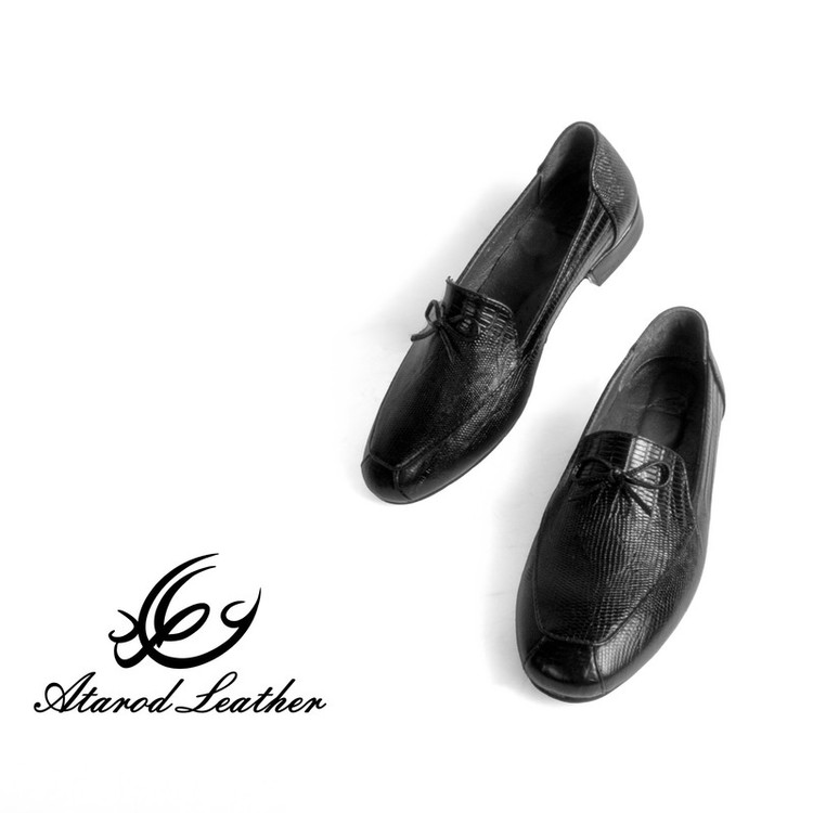 کفش زنانه چرم عطارد مدل چرم طبیعی کد SH186