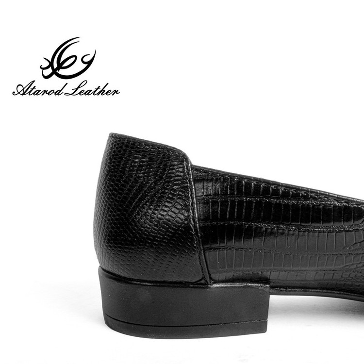 کفش زنانه چرم عطارد مدل چرم طبیعی کد SH186