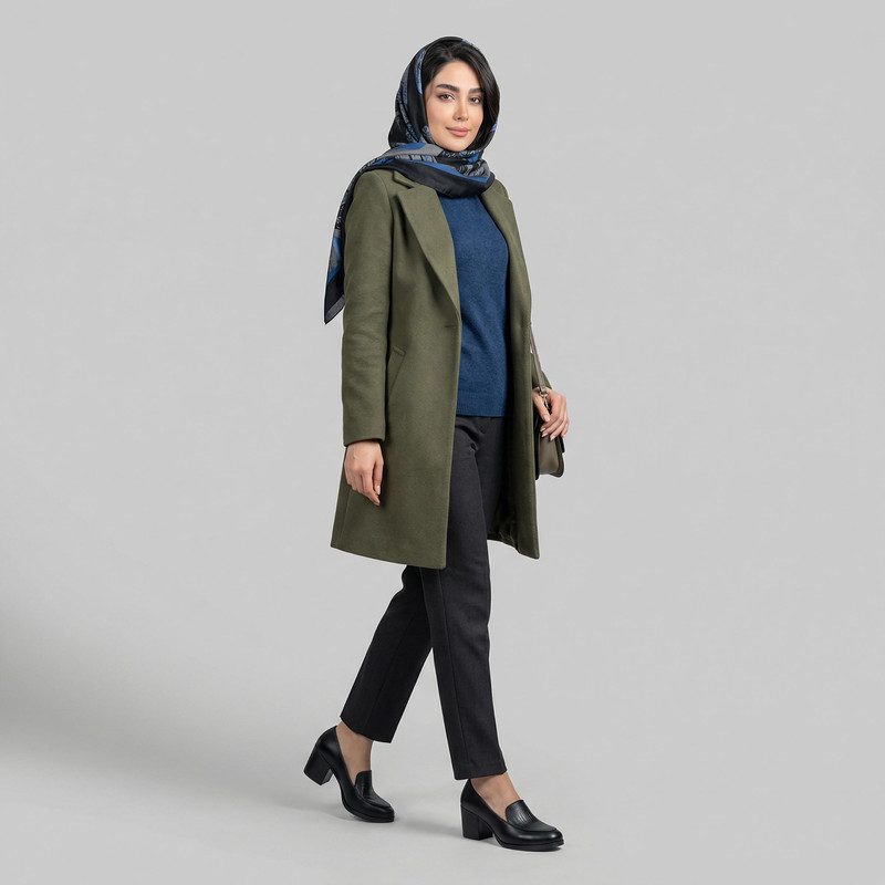 کفش پاشنهدار زنانه چرم عطارد مدل چرم طبیعی کد SH195