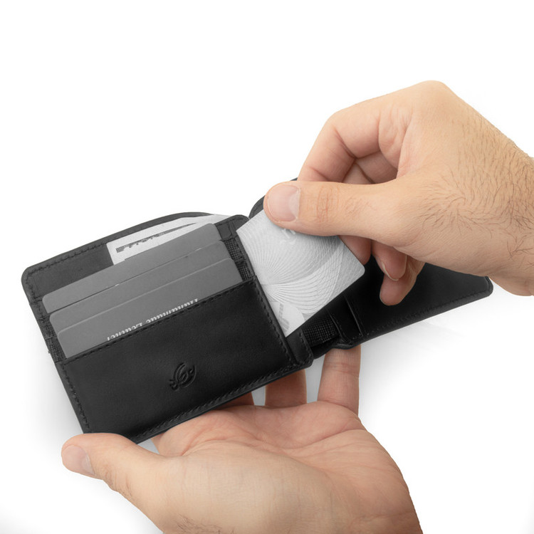 کیف پول مردانه چرم عطارد مدل چرم طبیعی کد K50
