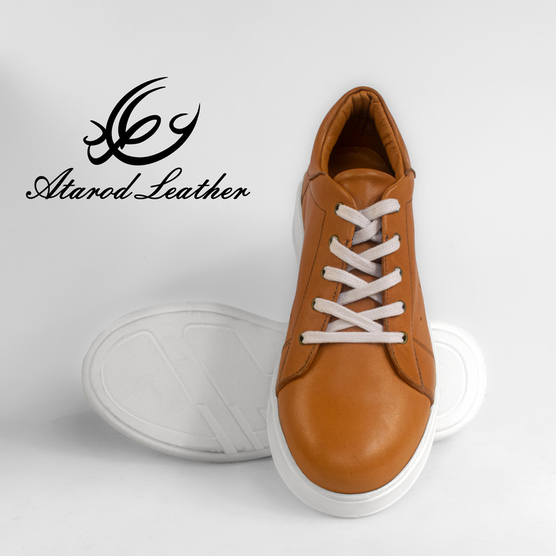 کفش روزمره زنانه چرم عطارد مدل چرم طبیعی کد SH63