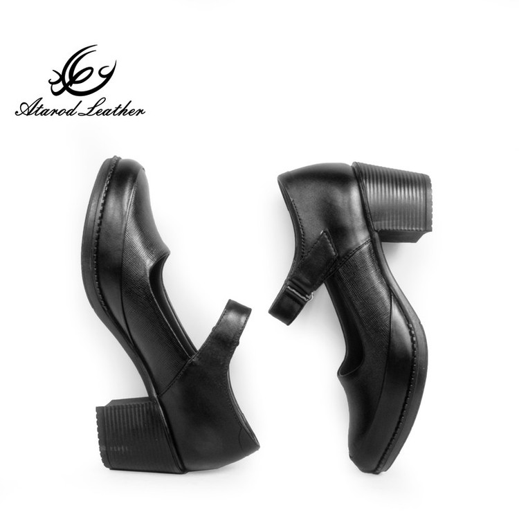کفش زنانه چرم عطارد مدل چرم طبیعی کد SH266