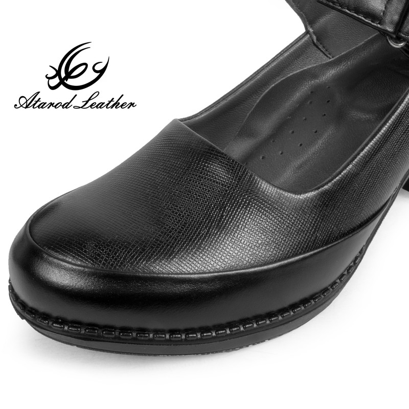 کفش زنانه چرم عطارد مدل چرم طبیعی کد SH266