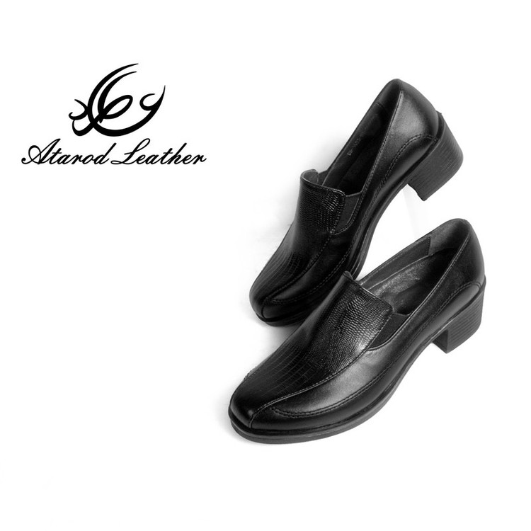 کفش زنانه چرم عطارد مدل چرم طبیعی کد SH181