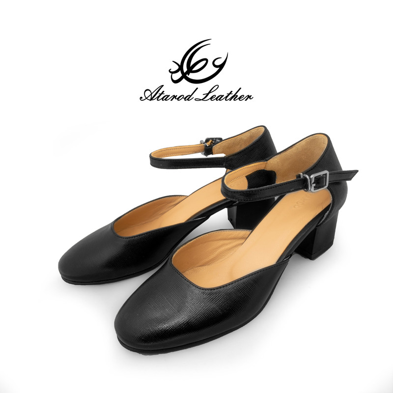 کفش زنانه چرم عطارد مدل چرم طبیعی کد SH308