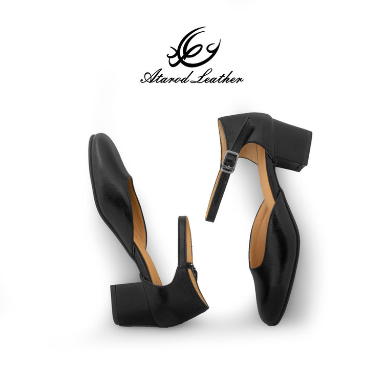 کفش زنانه چرم عطارد مدل چرم طبیعی کد SH308