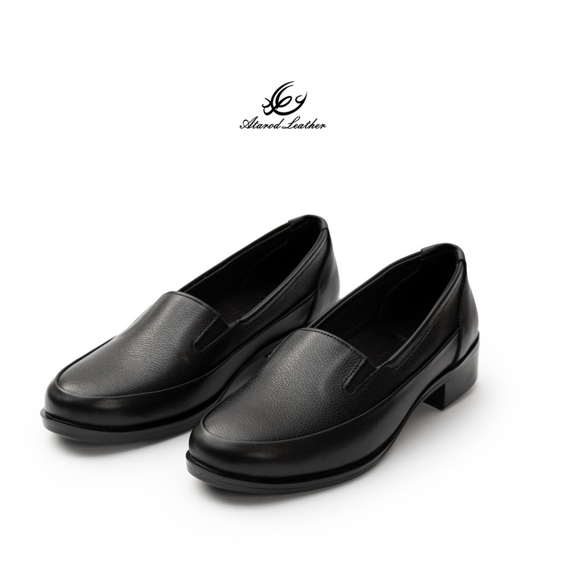 کفش پاشنهدار زنانه چرم عطارد مدل چرم طبیعی کد SH376