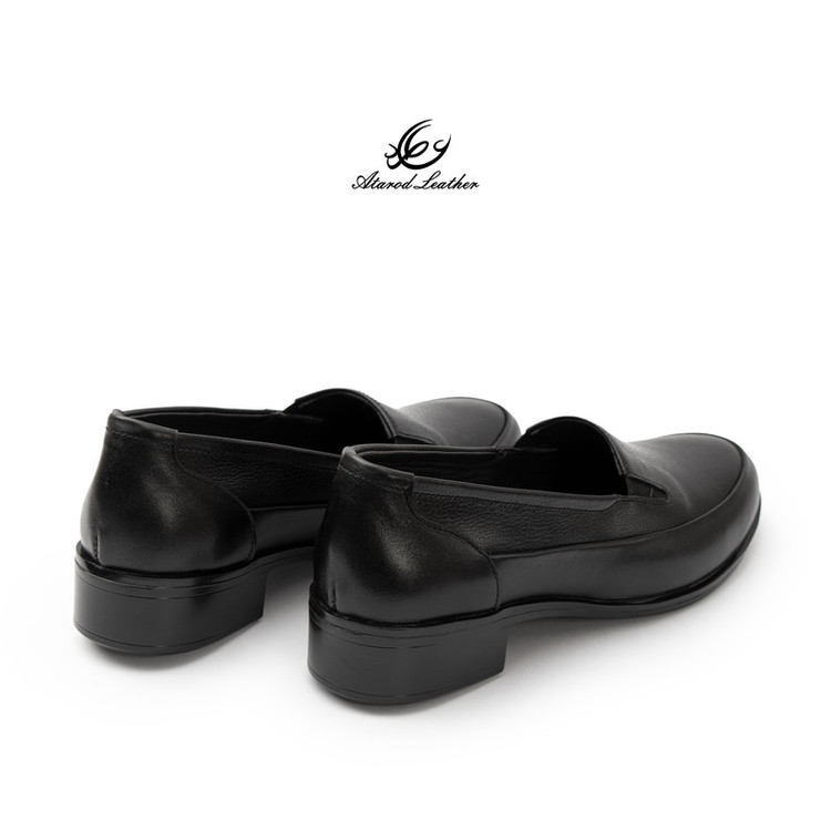 کفش پاشنهدار زنانه چرم عطارد مدل چرم طبیعی کد SH376