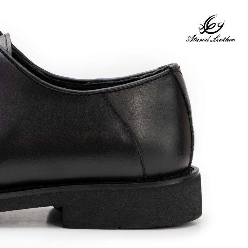 کفش رسمی مردانه چرم عطارد مدل چرم طبیعی کد SH322