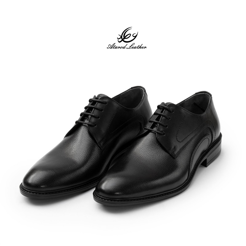 کفش رسمی مردانه چرم عطارد مدل چرم طبیعی کد SH359