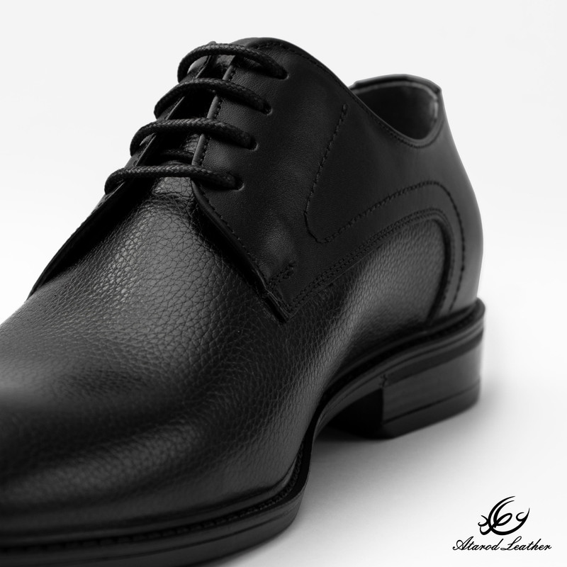 کفش رسمی مردانه چرم عطارد مدل چرم طبیعی کد SH359