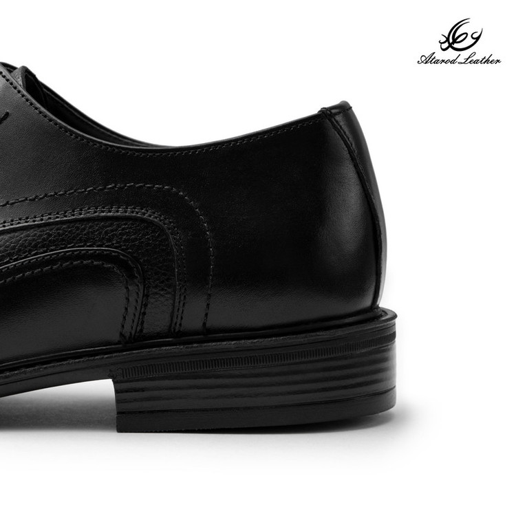 کفش رسمی مردانه چرم عطارد مدل چرم طبیعی کد SH359