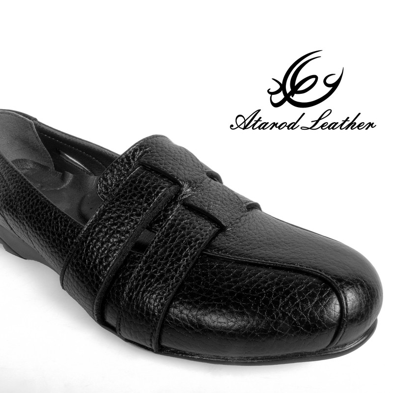کفش روزمره زنانه چرم عطارد مدل چرم طبیعی کد SH177