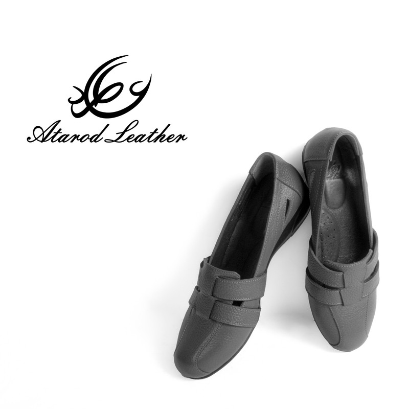 کفش روزمره زنانه چرم عطارد مدل چرم طبیعی کد SH177