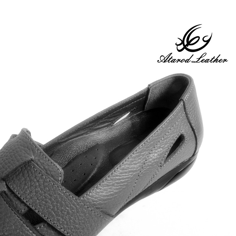 کفش روزمره زنانه چرم عطارد مدل چرم طبیعی کد SH177