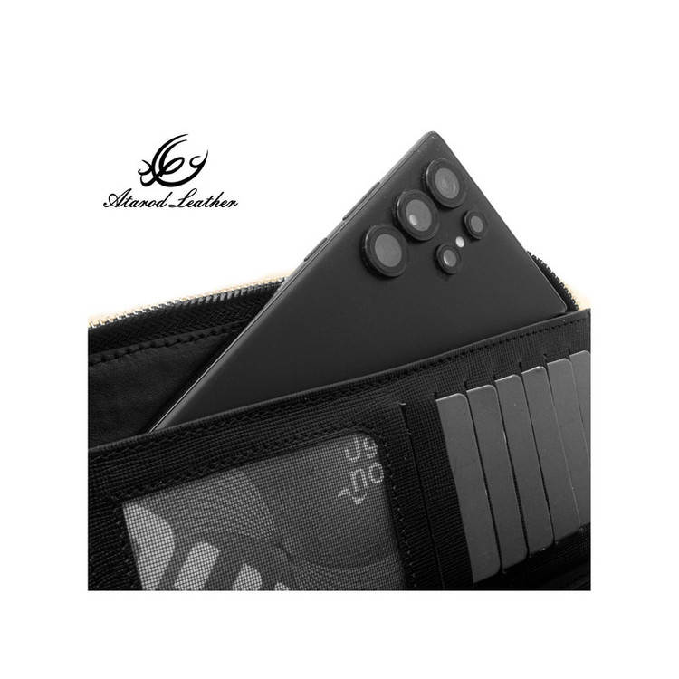 کیف مدارک چرم عطارد مدل چرم طبیعی کد K46