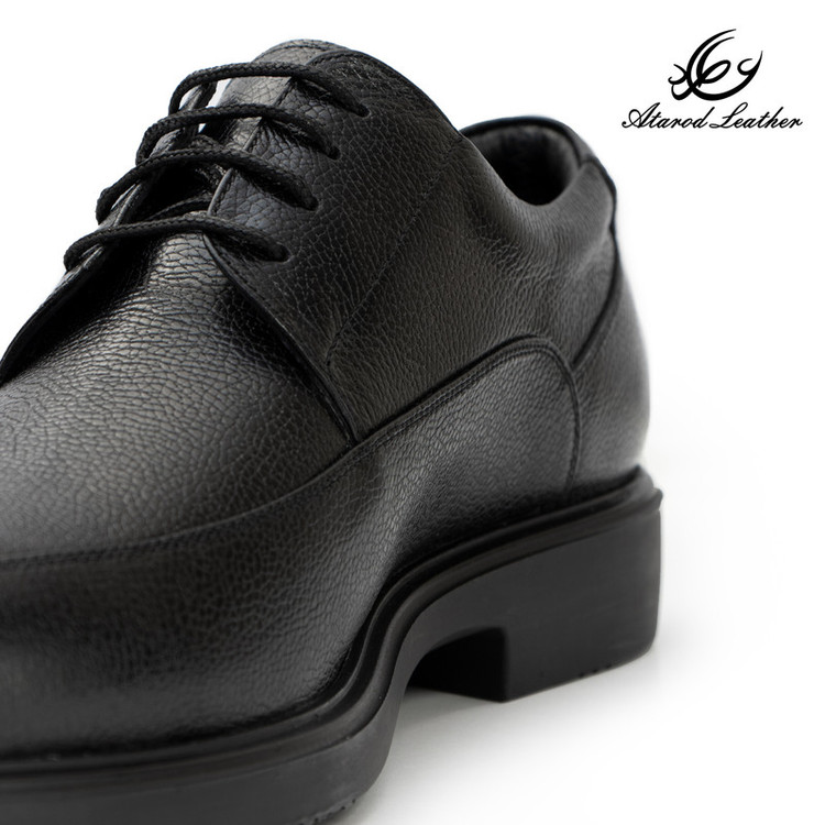کفش رسمی مردانه چرم عطارد مدل چرم طبیعی کد SH323
