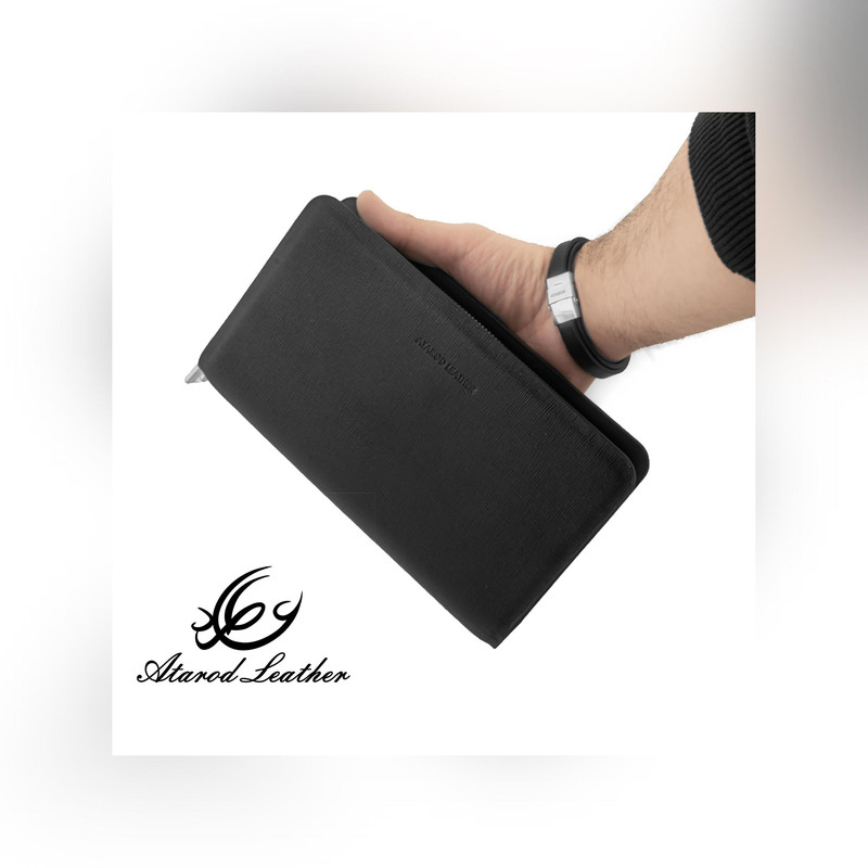 کیف مدارک چرم عطارد مدل چرم طبیعی کد K46