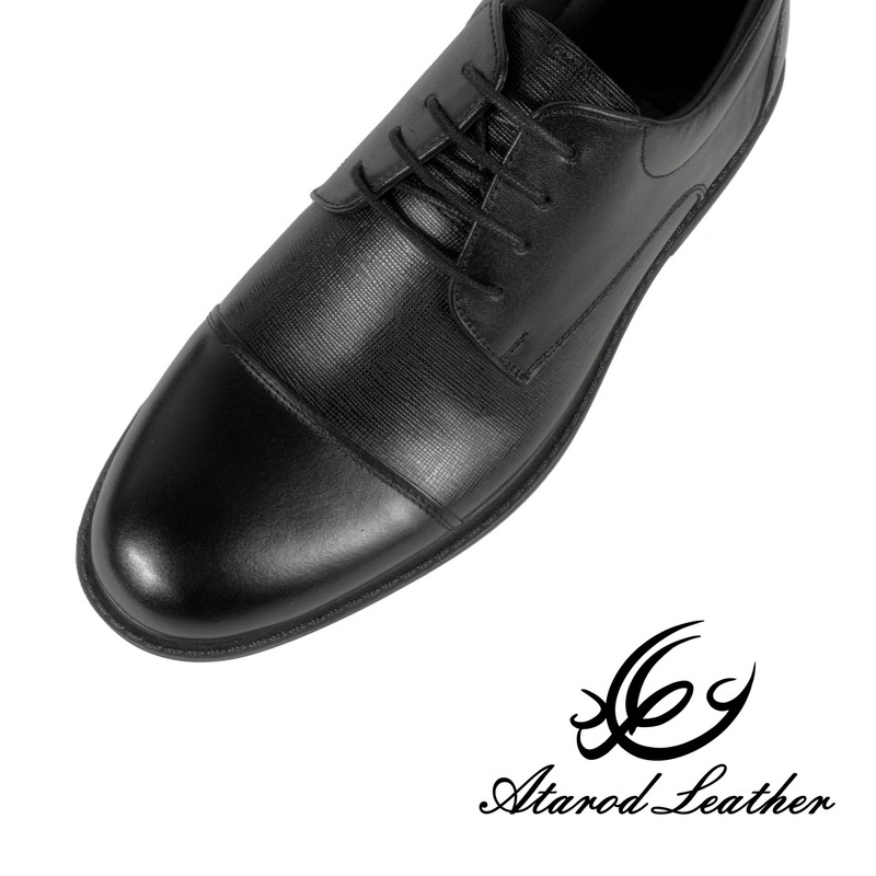 کفش مردانه چرم عطارد مدل چرم طبیعی کد SH191