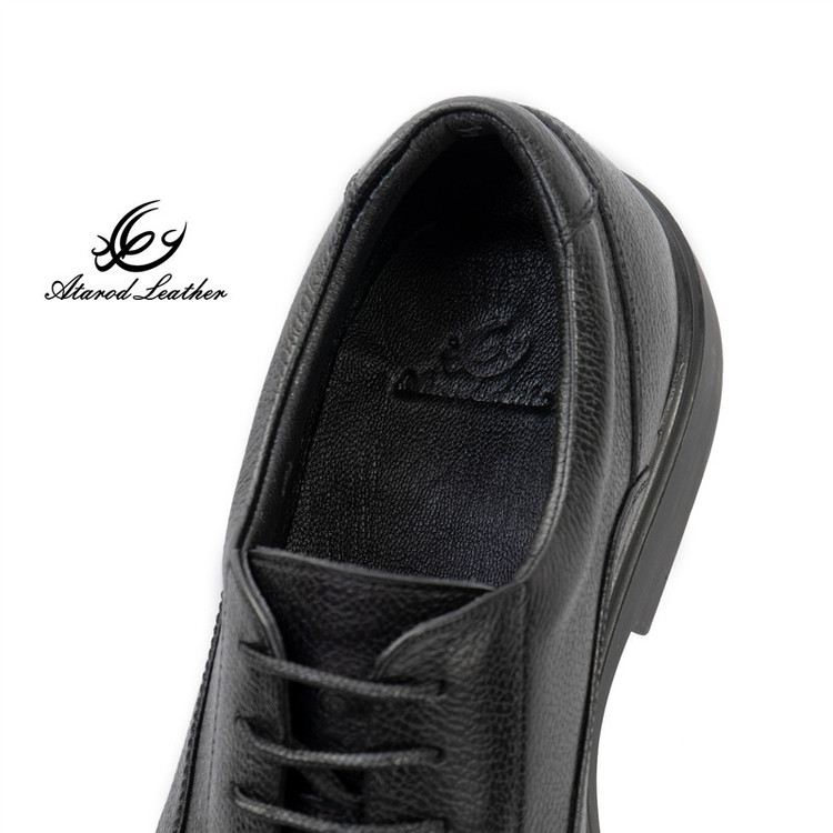 کفش رسمی مردانه چرم عطارد مدل چرم طبیعی کد SH323