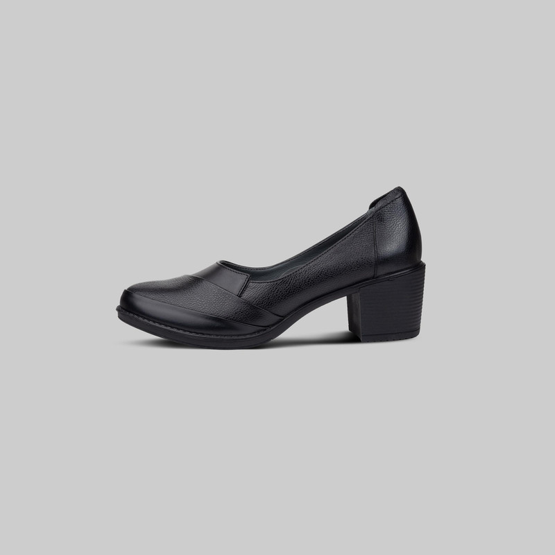 کفش پاشنهدار زنانه چرم عطارد مدل SH340