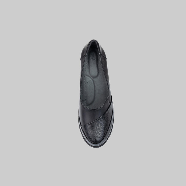 کفش پاشنهدار زنانه چرم عطارد مدل SH340