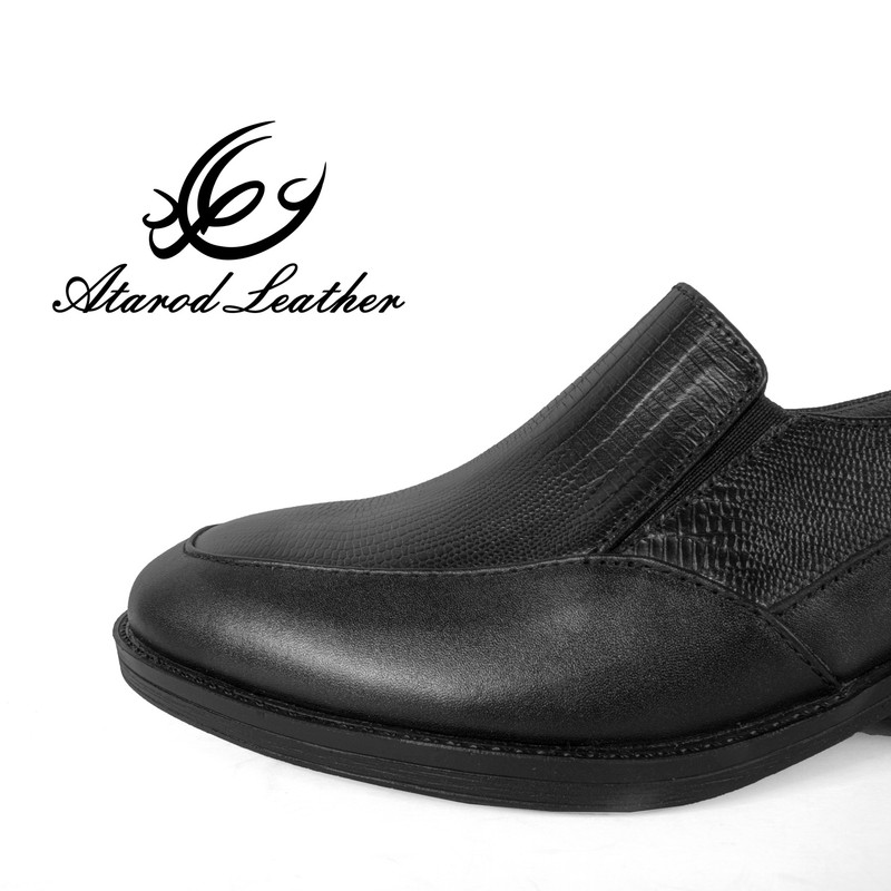 کفش زنانه چرم عطارد مدل چرم طبیعی کد SH198