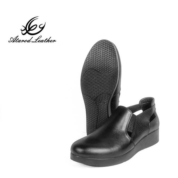 کفش طبی زنانه چرم عطارد مدل چرم طبیعی کد SH157