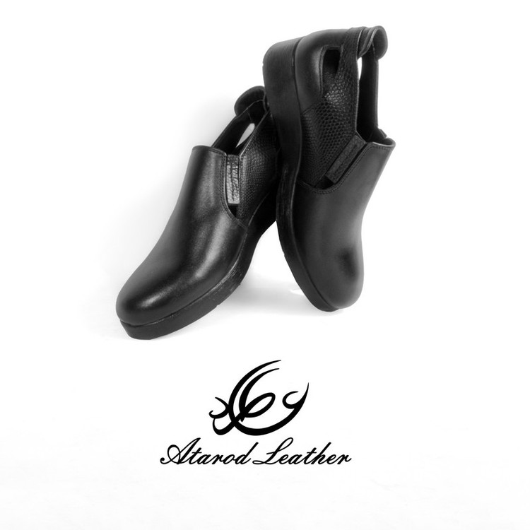 کفش طبی زنانه چرم عطارد مدل چرم طبیعی کد SH157