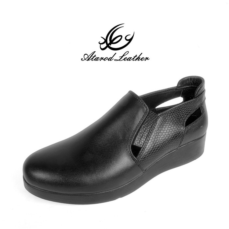کفش طبی زنانه چرم عطارد مدل چرم طبیعی کد SH157