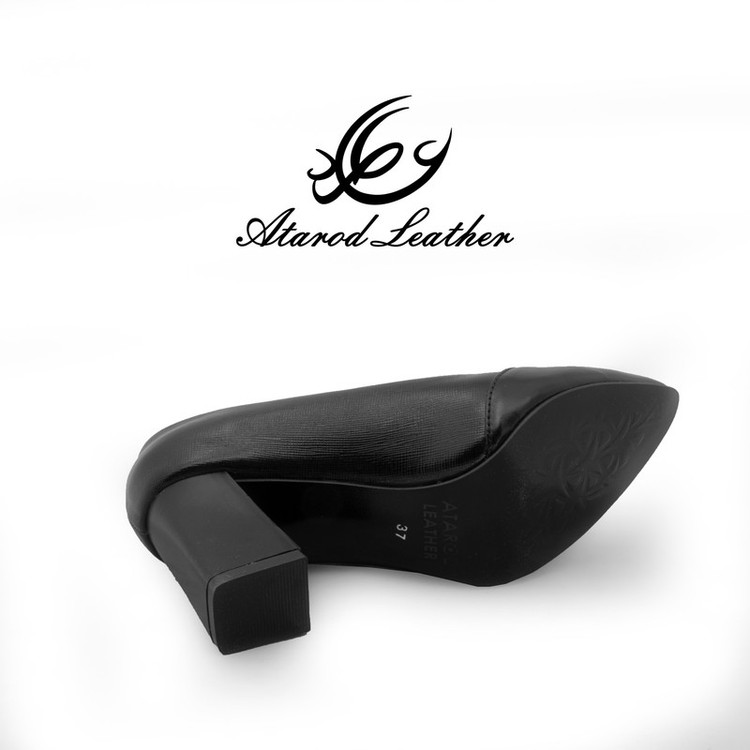 کفش زنانه چرم عطارد مدل چرم طبیعی کد SH304
