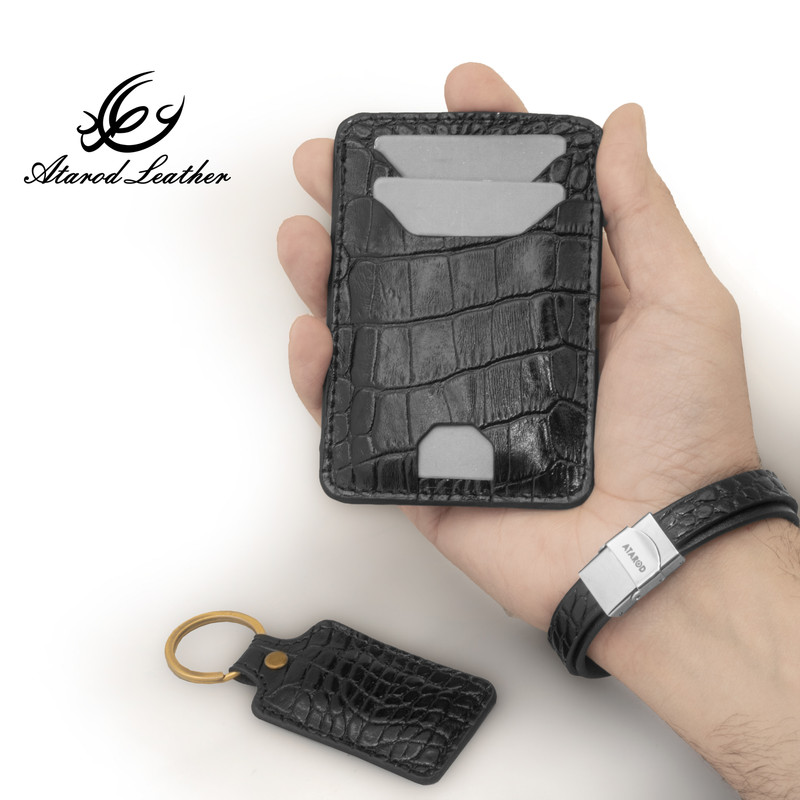 ست هدیه چرم عطارد مدل چرم طبیعی کد A109