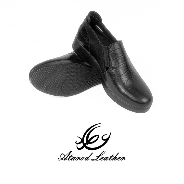 کفش طبی زنانه چرم عطارد مدل چرم طبیعی کد SH232