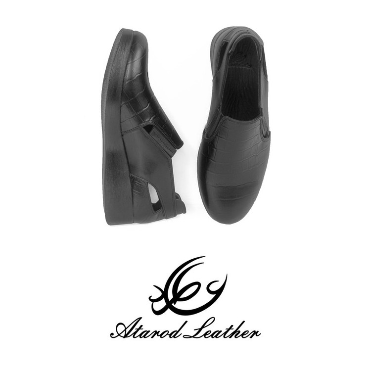کفش طبی زنانه چرم عطارد مدل چرم طبیعی کد SH232